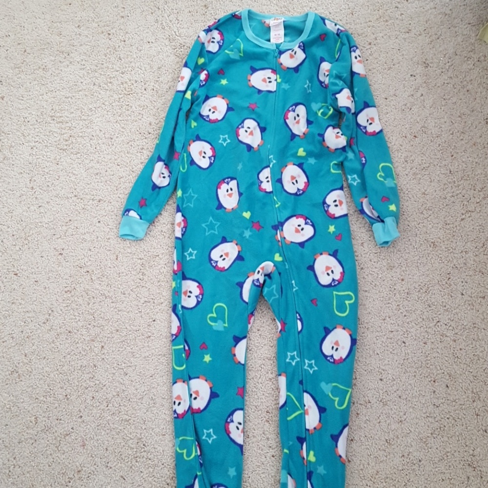 Girls pjs with feet