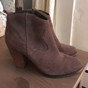 Steve Madden Brown Booties - Worn Only Twice!!!!