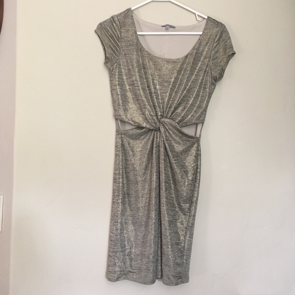 Gold dress