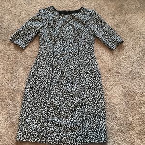 Leopard print dress