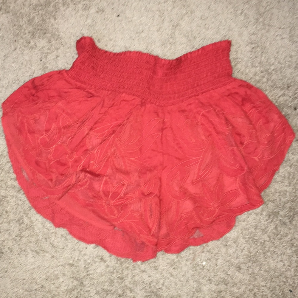 Free people high waisted shorts