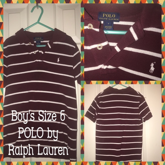 Boys Size 6 POLO by Ralph Lauren - Picture 1 of 4