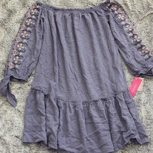 Off the shoulder bohemian dress