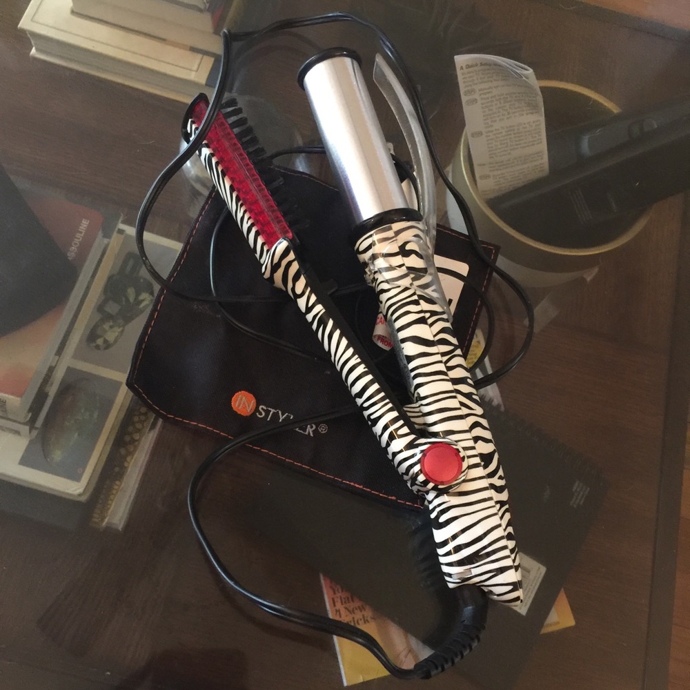 Instyler Zebra 1.25-inch Barrel Rotating Iron