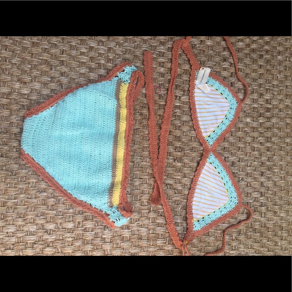 Free People crochet bikini never worn! - Picture 4 of 5