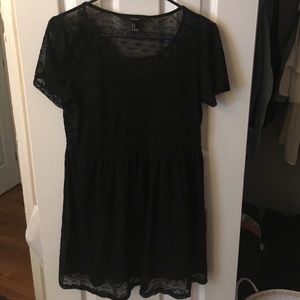 Forever 21 Black Mini Dress