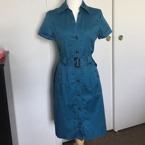 Ann Taylor Green Dress
