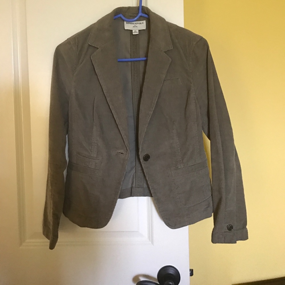 Banana Republic corduroy blazer!