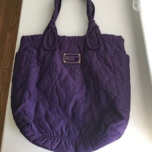 Small purple tote 13x16