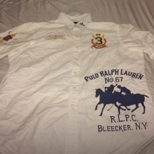 Men's polo Ralph Lauren button up