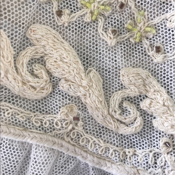 Free People Embroidered and Beaded Crop Top - Picture 3 of 4