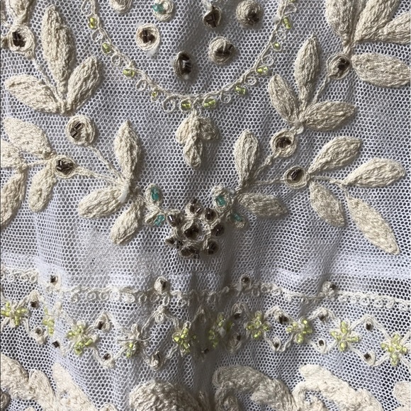 Free People Embroidered and Beaded Crop Top - Picture 4 of 4