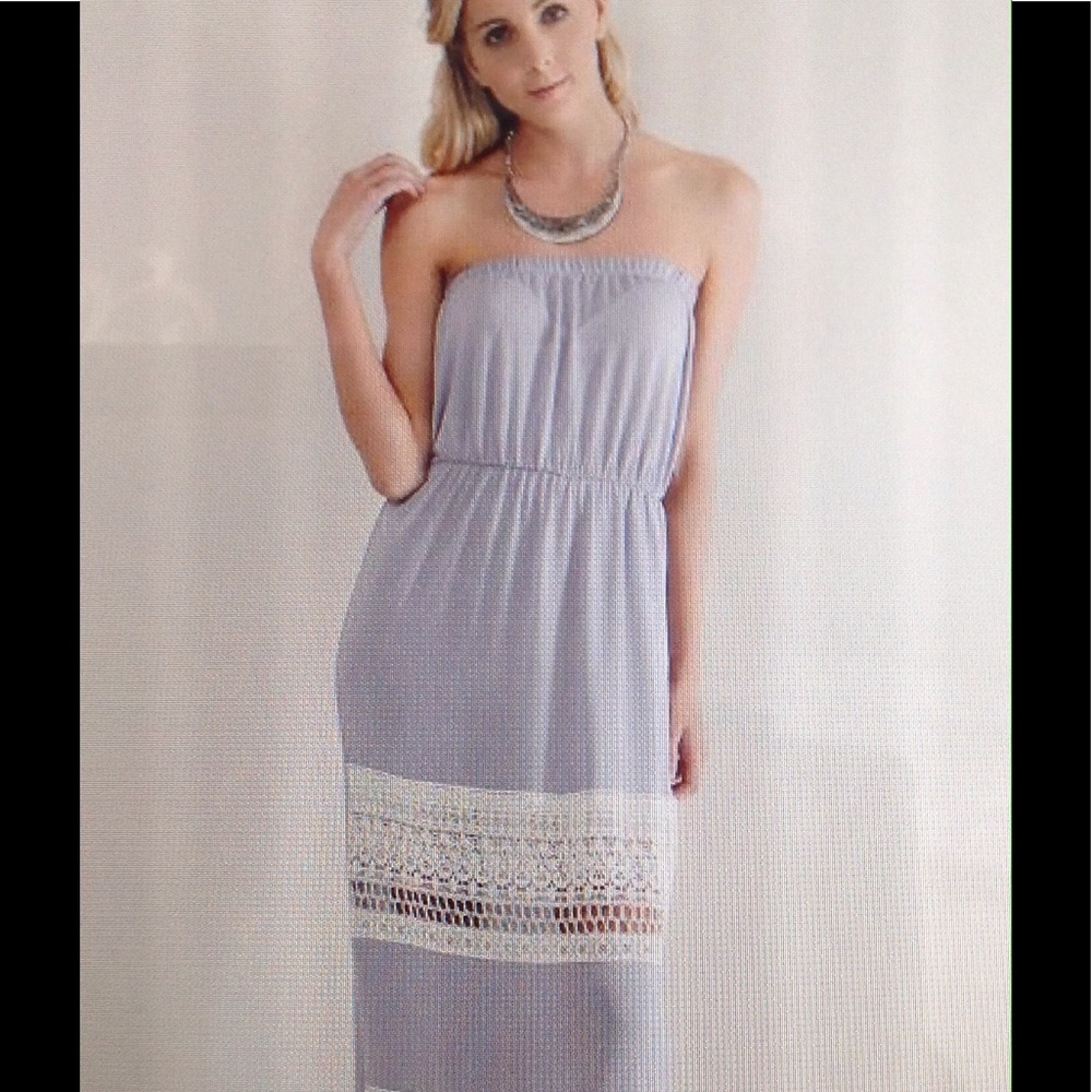 Strapless Maxi Dress