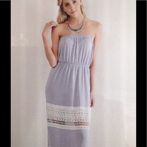 Strapless Maxi Dress