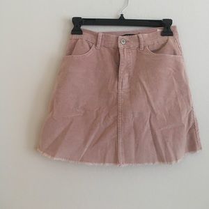 pink brandy skirt