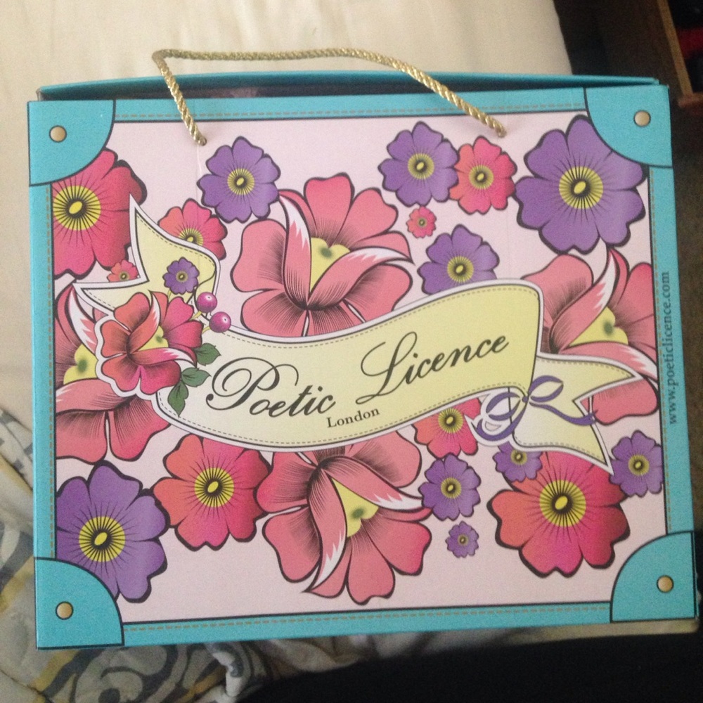 Brand new poetic licence shoes!