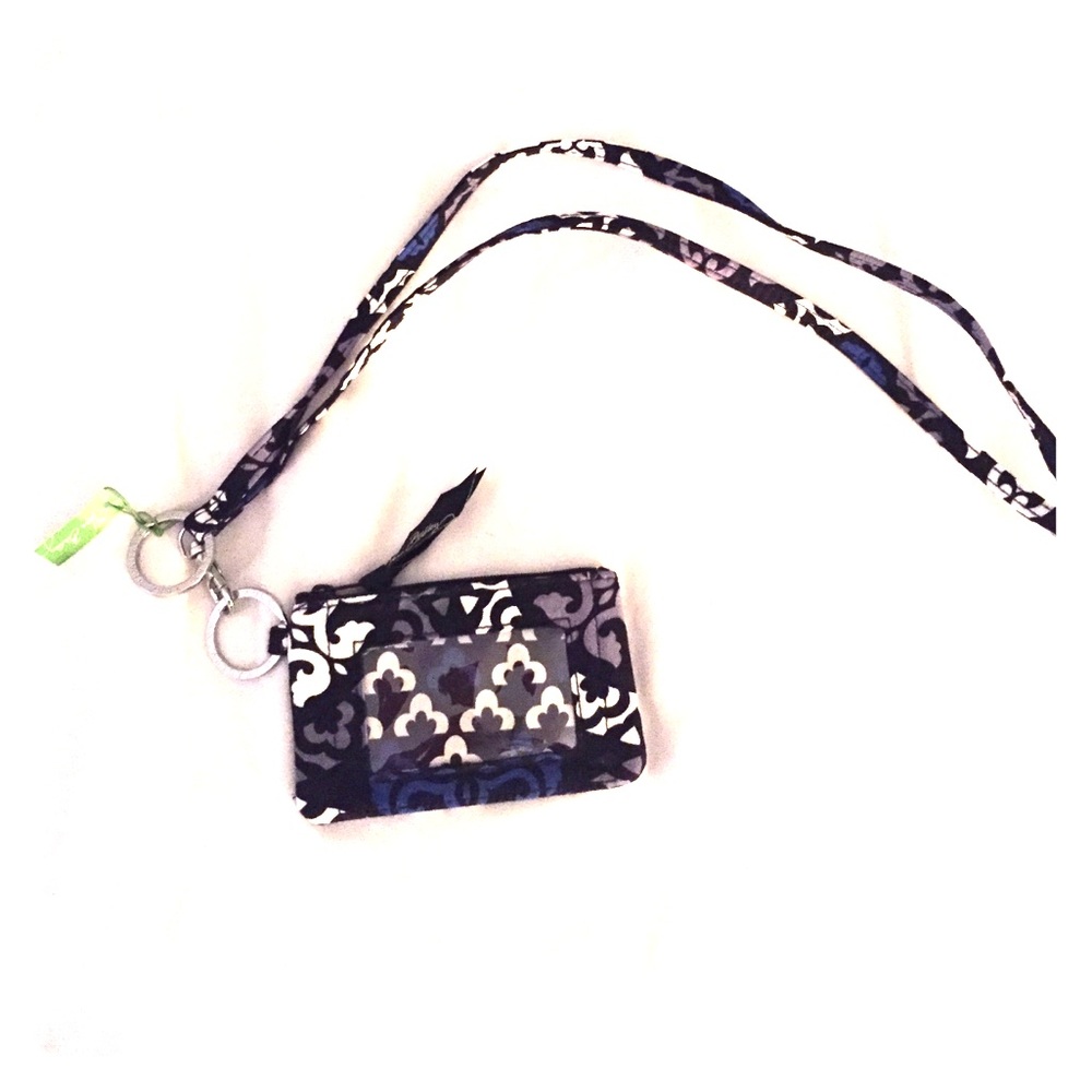 Brand new Vera Bradley wallet with lanyard