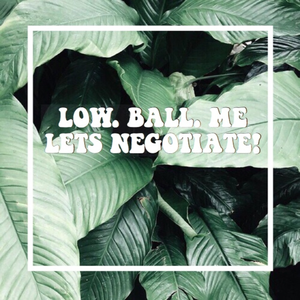 LETS NEGOTIATE 🦋
