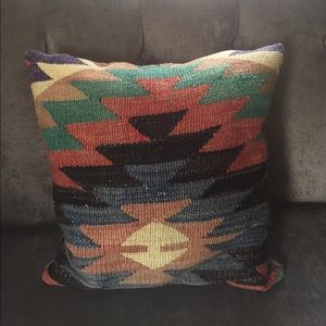 Like New Genuine Aztec Pillow