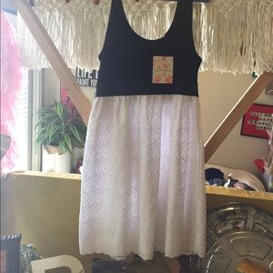 Eyelet dress
