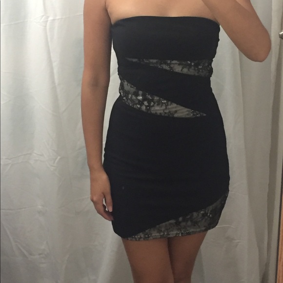 Guess Lace Mini Dress - Picture 1 of 4