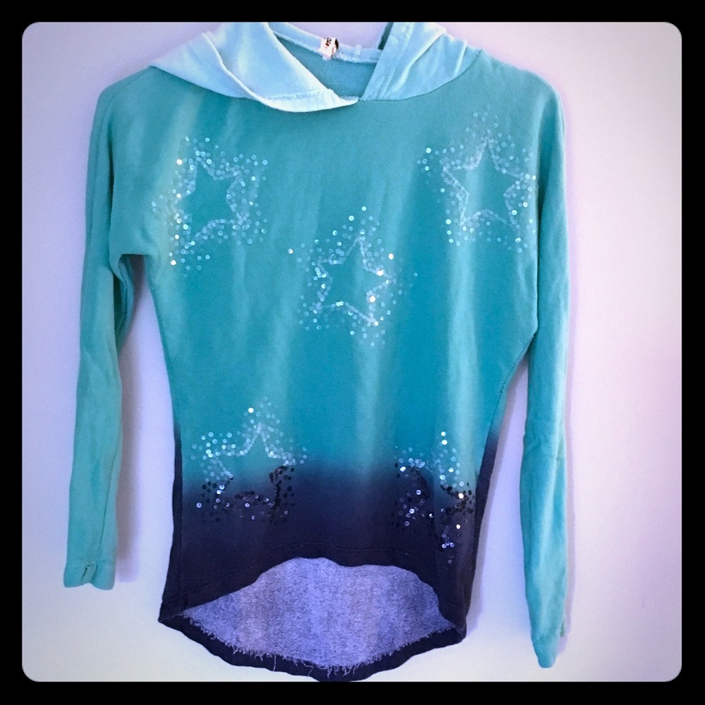 Hoodies and more hoodies! Blue ombré