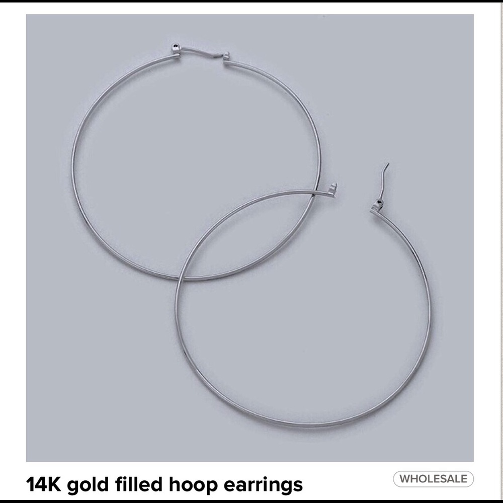 SALE! 14K hypoallergenic Gold-filled hoops