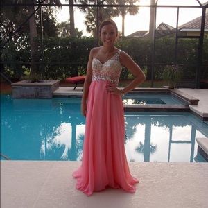 Blush Pink Prom Dress by Blush