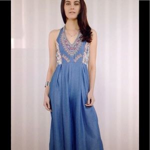Halter Style Jumpsuit