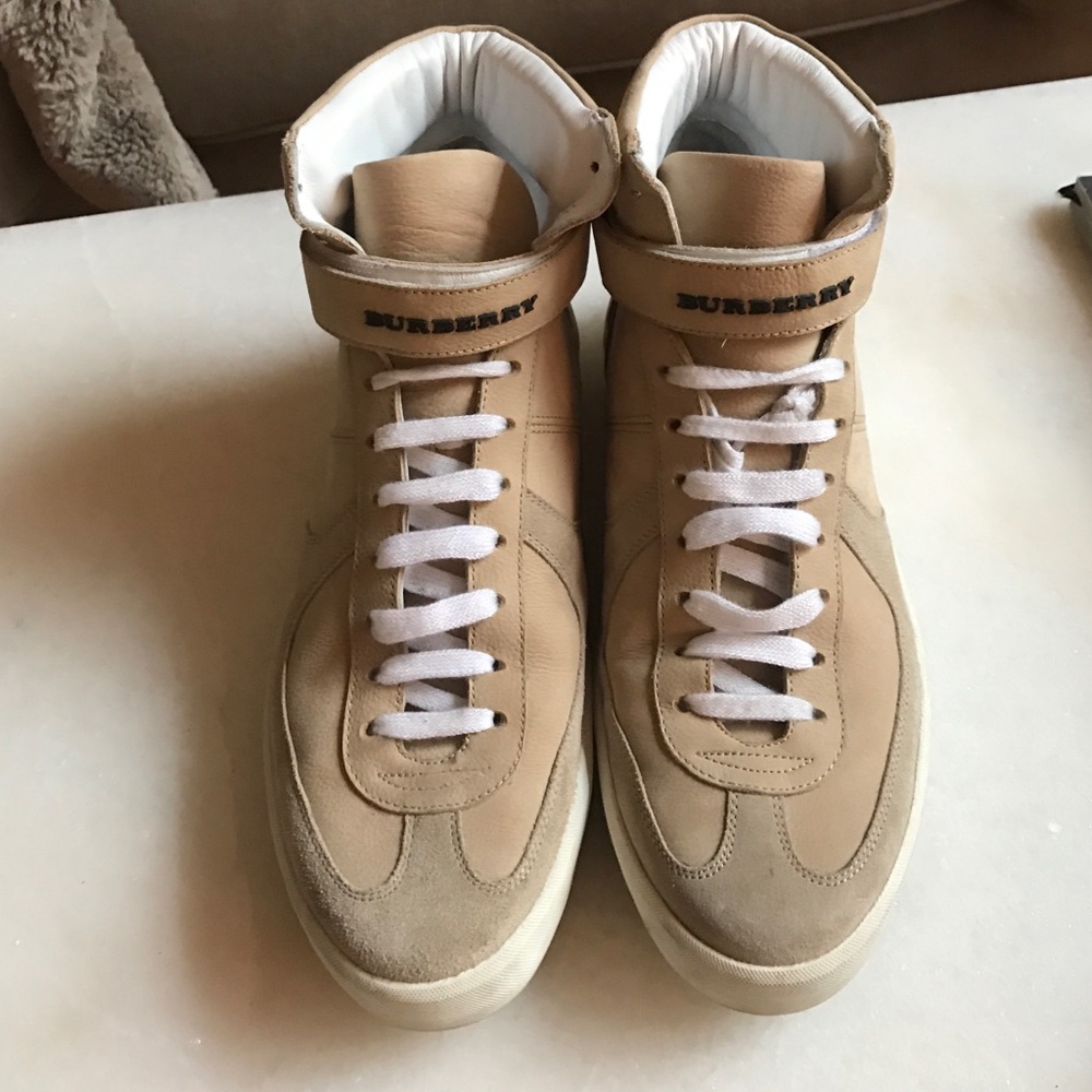 Burberry High Top Sneakers