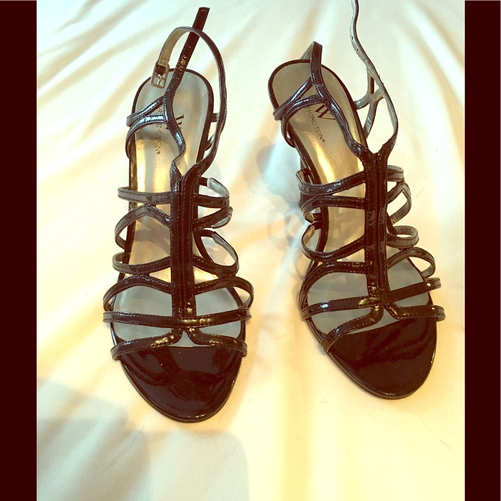 Sexy scrappy skinny heels