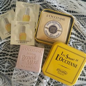L'Occitane Soaps and Samples