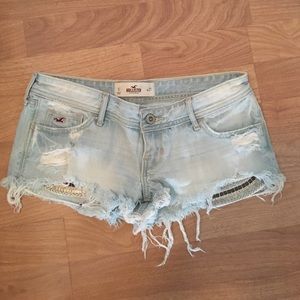 Jean mini shorts