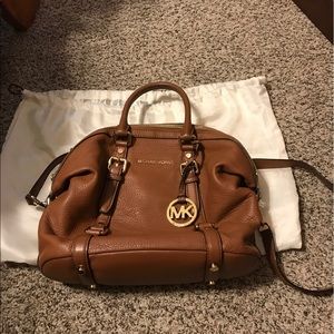 MK pebble leather bag