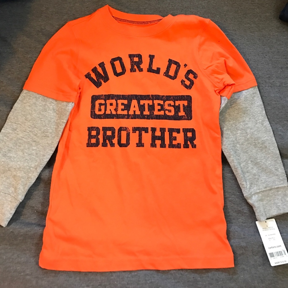Worlds Greatest Brother Long Sleeve Shirt