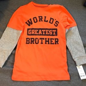 Worlds Greatest Brother Long Sleeve Shirt
