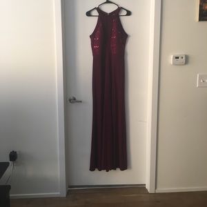 Evening gown worn once