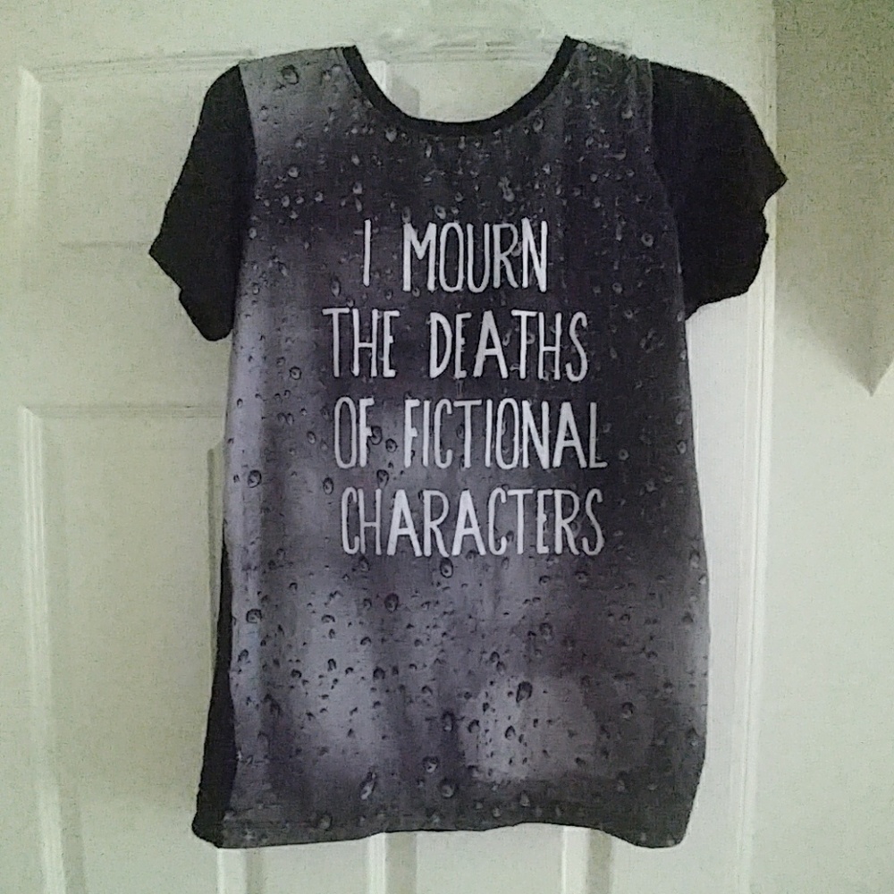 Black Matter Hot Topic I Mourn Graphic T-shirt