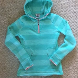 Turquoise Avalanche thermal hoodie - size S