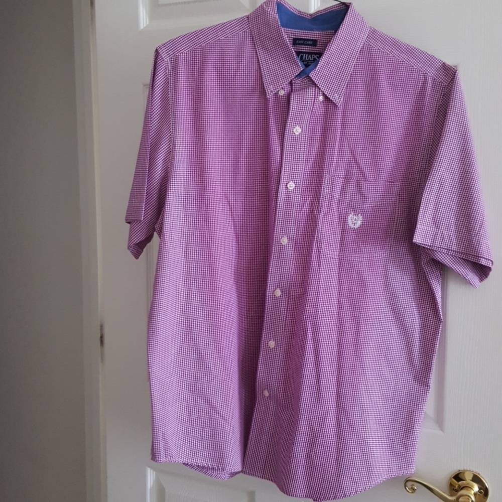 Chaps short sleeve button down
