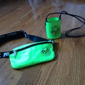 VS PINK Green Fanny Pack