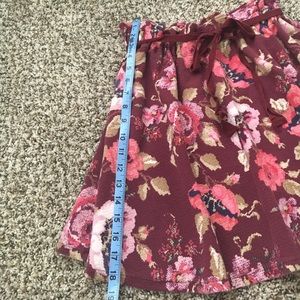 LC Lauren Conrad Skirts - Lauren Conrad Floral Circle Skirt LC Lauren Conrad Skirts - Lauren Conrad Floral Circle Skirt