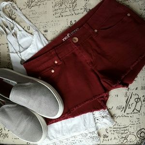 Maroon Shorts