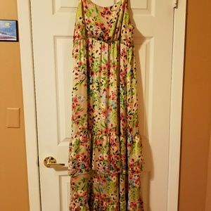 Floral print sundress