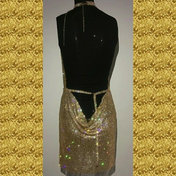 ❎SOLD❎New all over rhinestone dress - Picture 2 of 6