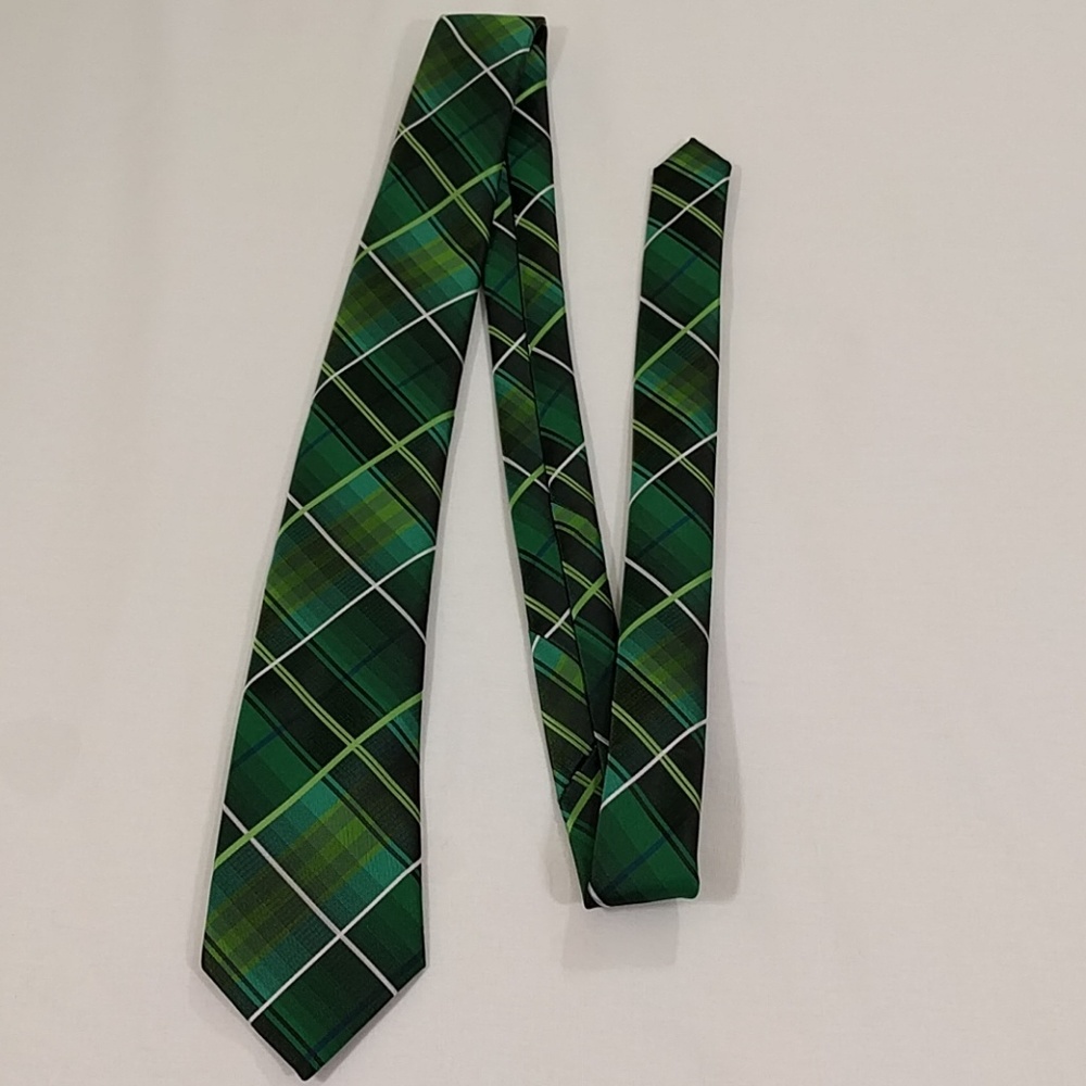 Men's tie Green