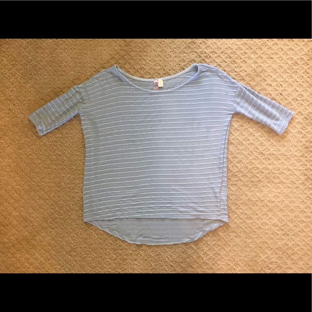 Light blue top - size S