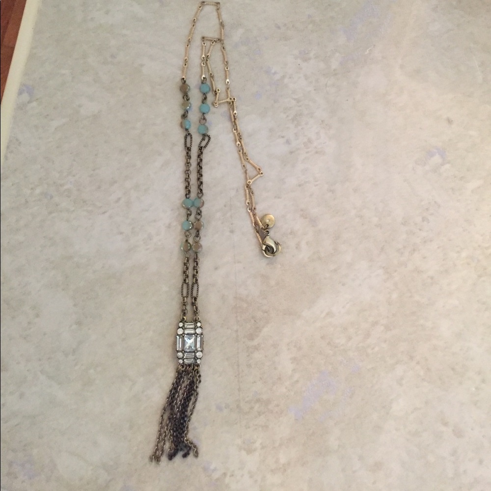 Anthropologie Tassel Necklace