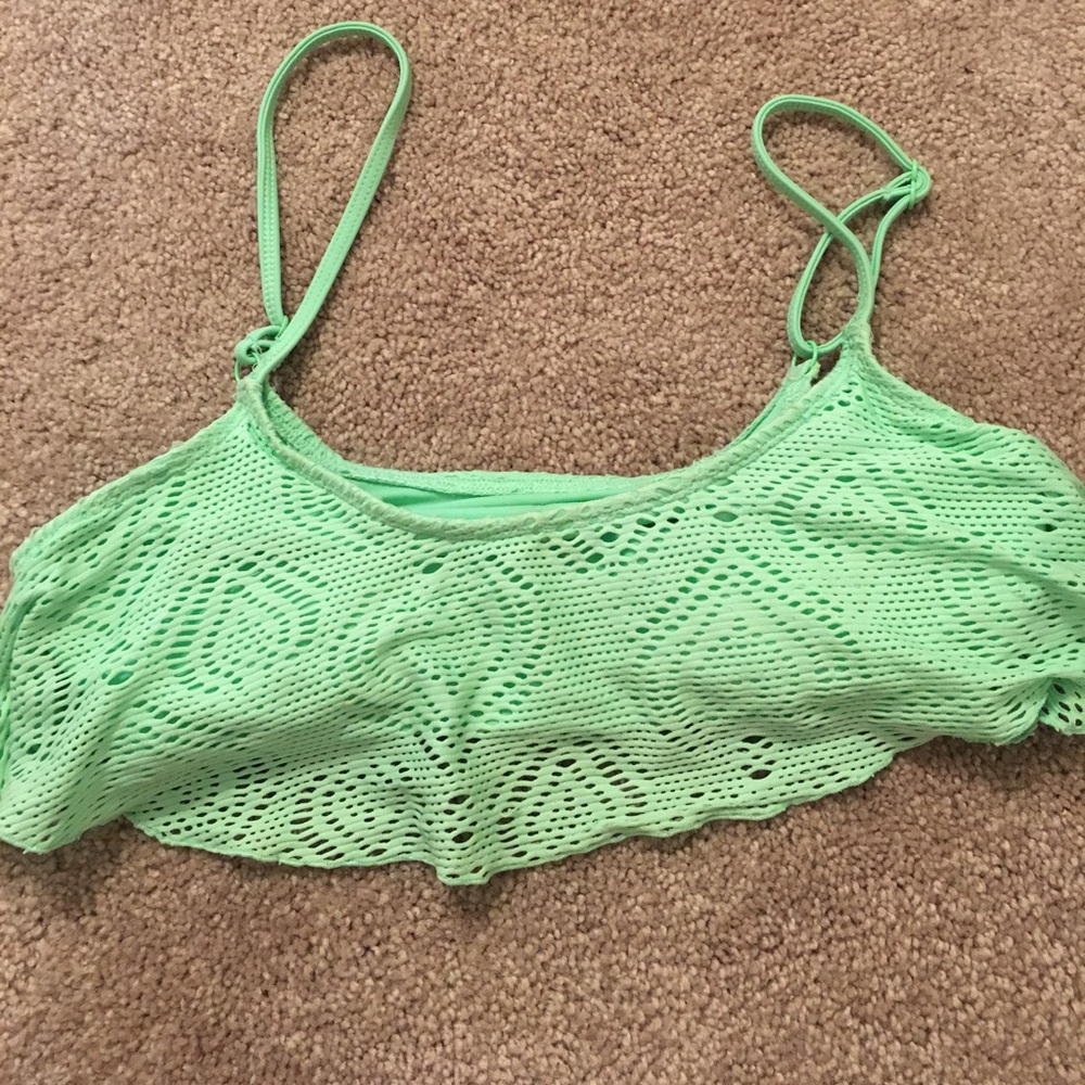 Green Bathing Suit Top