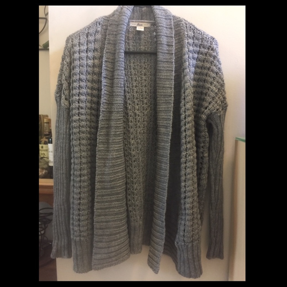Grey Bass cardigan - size S